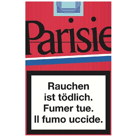 Parisienne Rouge — cigarettes en cartouche
