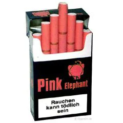 Pink Elephant Rose — cigarettes en cartouche