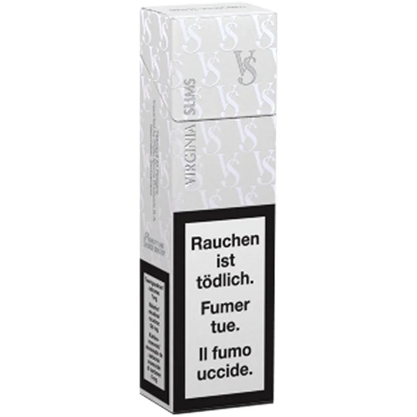 Virginia Slims White 100s — cigarettes en cartouche