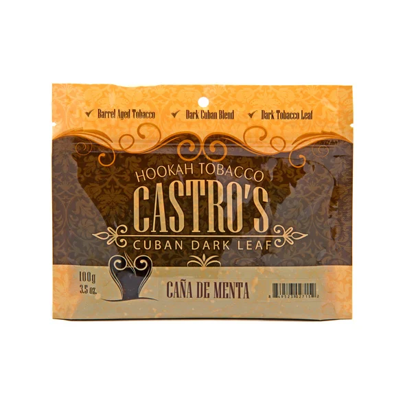 Castro's Cuban Dark Leaf — tabac à chicha pour narguilé