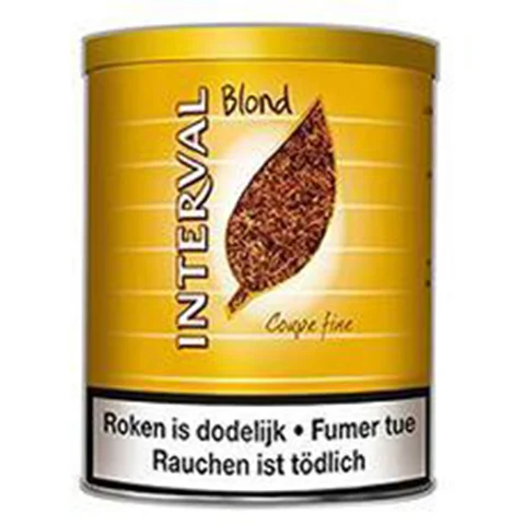 Interval Blond — tabac à rouler