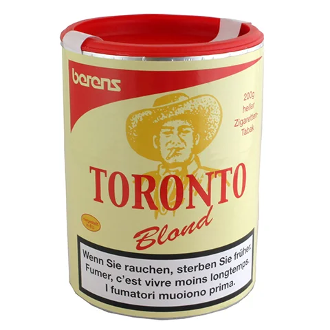 Toronto Blond — tabac à rouler