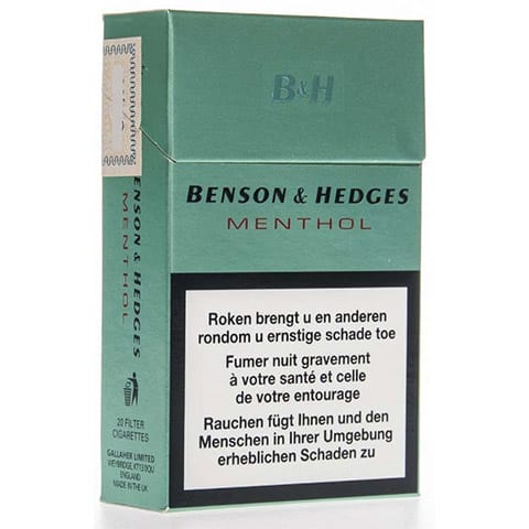 Cartouches de cigarettes Benson & Hedge
