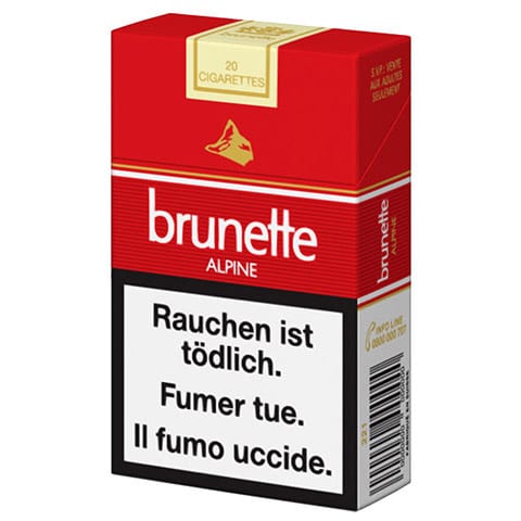Cigarettes Brunette Alpine