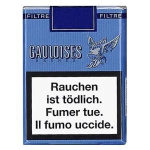 Gauloises Brunes avec filtres