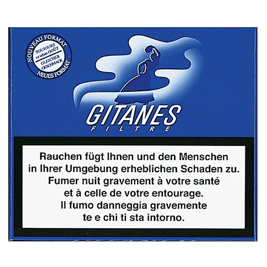 Gitanes with filters 1 Cigarettes Gitanes avec filtres