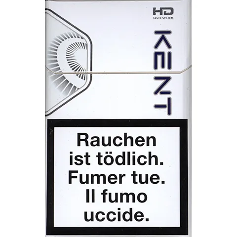 Kent HD White 100's