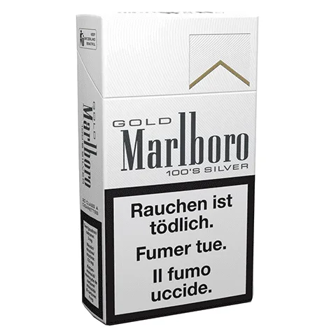 Marlboro Gold Silver 100's 1 Marlboro Gold Silver 100's
