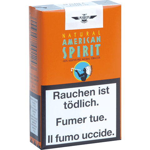 Cigarettes Natural American Spirit Orange sans additifs