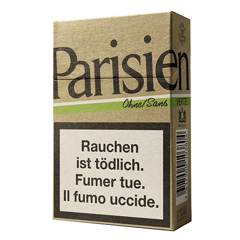 Cigarettes Parisienne sans additifs