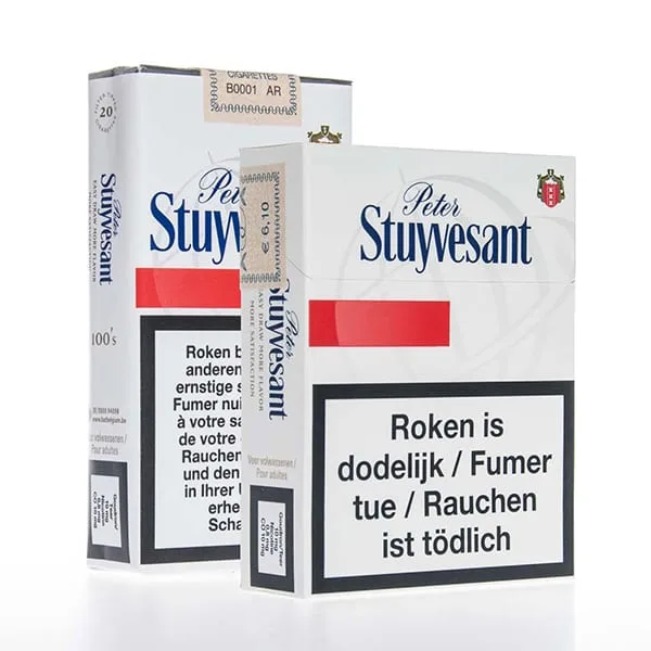 Cigarettes Peter Stuyvesant Rouge