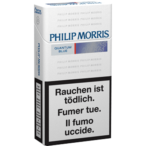 Philip Morris Quantum Bleu 100's