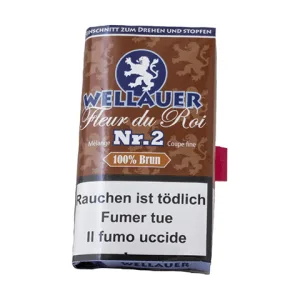 Tabac à rouler Wellauer Fleur du Roi N°2